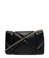 LOVE MOSCHINO EMBOSSED Geantă de umăr mini, cu lanț negru - Genți femei - 4