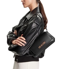 LOVE MOSCHINO SMART DAILY Geantă de umăr negru - Genți femei - 2