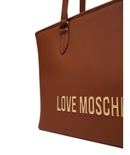 LOVE MOSCHINO BOLD LOVE Geantă de cumpărături, geantă de umăr castan - Genți femei - 5