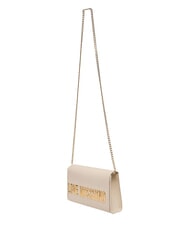 LOVE MOSCHINO SMART DAILY Poșetă cu lanț fildeş - Genți femei - 3