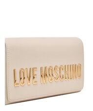 LOVE MOSCHINO SMART DAILY Poșetă cu lanț fildeş - Genți femei - 5