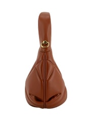 LOVE MOSCHINO EMBOSSED Geantă de m&acirc;nă, cu curea de umăr castan - Genți femei - 3