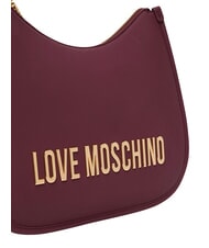 LOVE MOSCHINO BOLD LOVE Geantă de umăr vin - Genți femei - 5