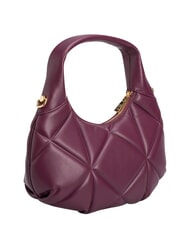 LOVE MOSCHINO EMBOSSED Geantă de m&acirc;nă, cu curea de umăr vin - Genți femei - 3