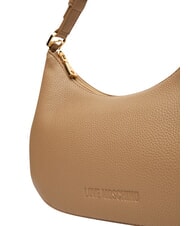 LOVE MOSCHINO GIANT Geantă mică de umăr bej - Genți femei - 5