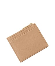 LOVE MOSCHINO SIGNATURE Suport pentru carduri cu portofel pentru monede bej - Portofele femei - 2