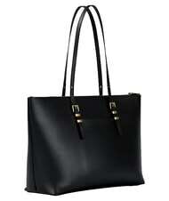 MICHAEL KORS QUINN Geantă de cumpărături de umăr extra mare negru - Genți femei - 3