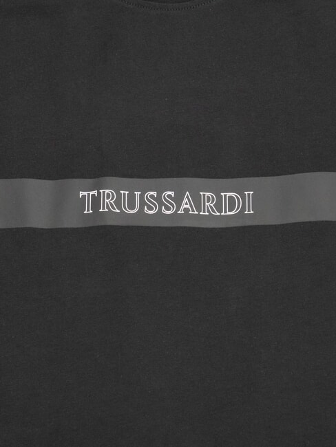 DIGITAL LEVRIERO Tricou din bumbac cu m&acirc;necă scurtă negru - tricou