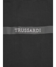 TRUSSARDI DIGITAL LEVRIERO Tricou din bumbac cu m&acirc;necă scurtă negru - tricou - 2