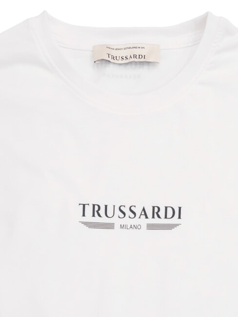 BASIC Tricou cu m&acirc;necă scurtă din bumbac alb - tricou