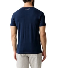 TRUSSARDI BASIC Tricou cu m&acirc;necă scurtă din bumbac marină - tricou - 2