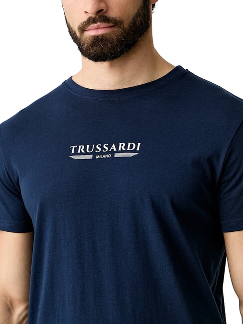 BASIC Tricou cu m&acirc;necă scurtă din bumbac marină - tricou