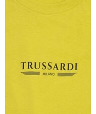 TRUSSARDI BASIC Tricou cu m&acirc;necă scurtă din bumbac verde - tricou - 2
