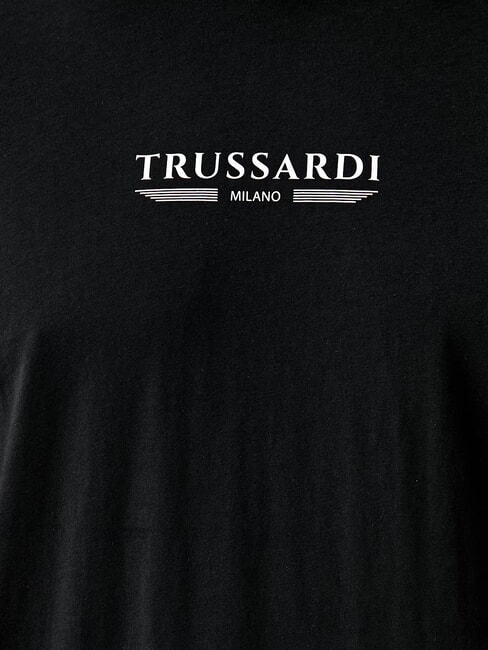 BASIC Tricou cu m&acirc;necă scurtă din bumbac negru - tricou