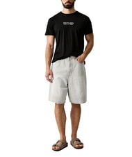 TRUSSARDI BASIC Tricou cu m&acirc;necă scurtă din bumbac negru - tricou - 4