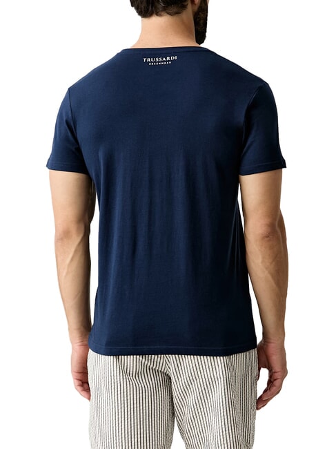 BASIC Tricou cu m&acirc;necă scurtă din bumbac marină - tricou