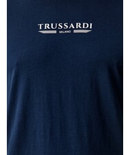 TRUSSARDI BASIC Tricou cu m&acirc;necă scurtă din bumbac marină - tricou - 5