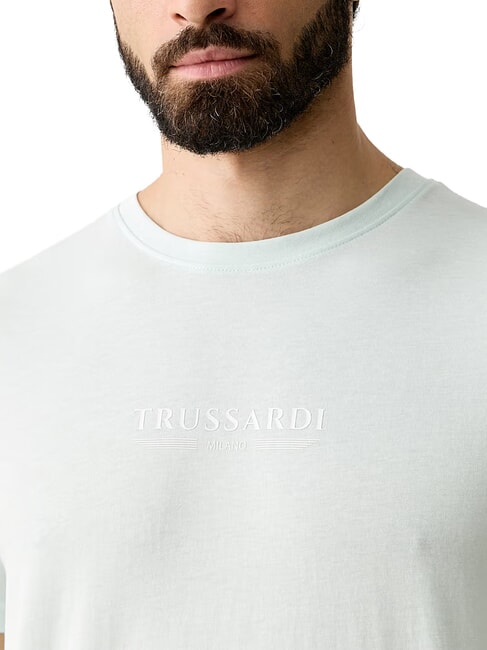 BASIC Tricou cu m&acirc;necă scurtă din bumbac azur - tricou