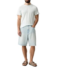 TRUSSARDI BASIC Tricou cu m&acirc;necă scurtă din bumbac azur - tricou - 4