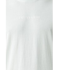 TRUSSARDI BASIC Tricou cu m&acirc;necă scurtă din bumbac azur - tricou - 5