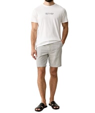 TRUSSARDI BASIC Tricou cu m&acirc;necă scurtă din bumbac alb - tricou - 4