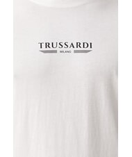 TRUSSARDI BASIC Tricou cu m&acirc;necă scurtă din bumbac alb - tricou - 5