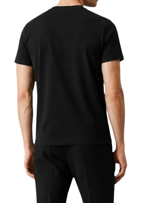 DIGITAL LEVRIERO Tricou din bumbac cu m&acirc;necă scurtă negru - tricou