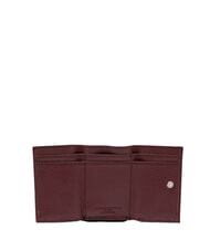 GIANNI CHIARINI WALLETS GRAIN Portofel mic din piele pietrișată rubin antic - Portofele femei - 3