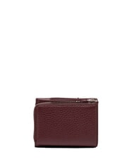 GIANNI CHIARINI WALLETS GRAIN Portofel mic din piele pietrișată rubin antic - Portofele femei - 4