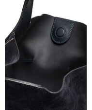 GIANNI CHIARINI SIENNA Geantă de piele tip găleată, geantă de umăr noapte - Genți femei - 6