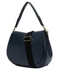 GIANNI CHIARINI HELENA ROUND Geantă de umăr cu curea de umăr, din piele BLUE - Genți femei - 2