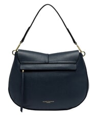 GIANNI CHIARINI HELENA ROUND Geantă de umăr cu curea de umăr, din piele BLUE - Genți femei - 3