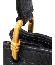 GIANNI CHIARINI SANDRA Geantă de umăr cu curea de umăr, din piele noapte - Genți femei - 7