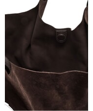 GIANNI CHIARINI DUA Geantă de umăr, piele mocha - Genți femei - 7
