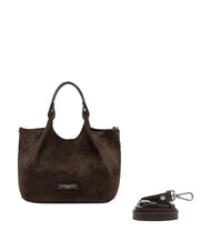 GIANNI CHIARINI DUA Geantă de umăr cu curea de umăr, din piele mocha - Genți femei - 5