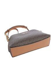 MICHAEL KORS FREDDIE Geantă de umăr brun/ghindă - Genți femei - 5