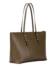 MICHAEL KORS QUINN Geantă de cumpărături de umăr extra mare loden - Genți femei - 3