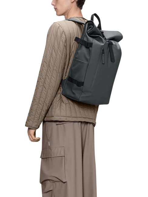 ROLLTOP RUCKSACK Rucsac gri &icirc;nchis - Rucsacuri pentru școală și timp liber