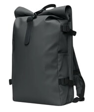 RAINS ROLLTOP RUCKSACK Rucsac gri &icirc;nchis - Rucsacuri pentru școală și timp liber - 3