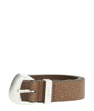 TOMMY HILFIGER TJW SEASONAL COOL Curea de piele kaki &icirc;nchis de munte - Curele - 4