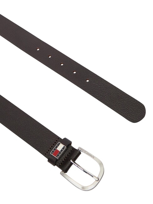 TJM RYAN Curea de piele maro inchis - Curele