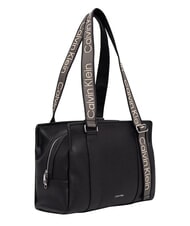 CALVIN KLEIN WEBBING Geantă de umăr pe negru - Genți femei - 2
