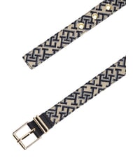 TOMMY HILFIGER TH SQUARE Curea albastru spațial - Curele - 2