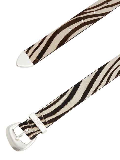 TJW ZEBRA Curea din piele de ponei h&acirc;rtie de ziar - Curele