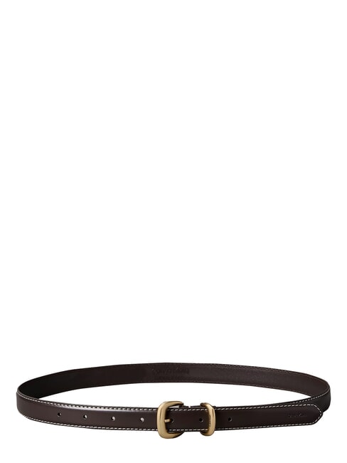 2PIECE LOGO Curea de piele argint delicios/antic - Curele