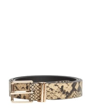 TOMMY HILFIGER TH SQUARE Curea de piele şarpe - Curele - 3