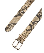 TOMMY HILFIGER TH SQUARE Curea de piele şarpe - Curele - 4