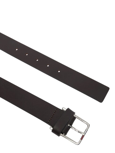 TJM AUSTIN Curea de piele maro inchis - Curele