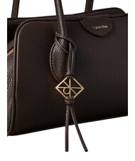CALVIN KLEIN EMBLEM TRIO Geantă de umăr argint delicios/antic - Genți femei - 5