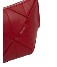 CALVIN KLEIN WOVEN Geantă de umăr Vin de Bordeaux - Genți femei - 4